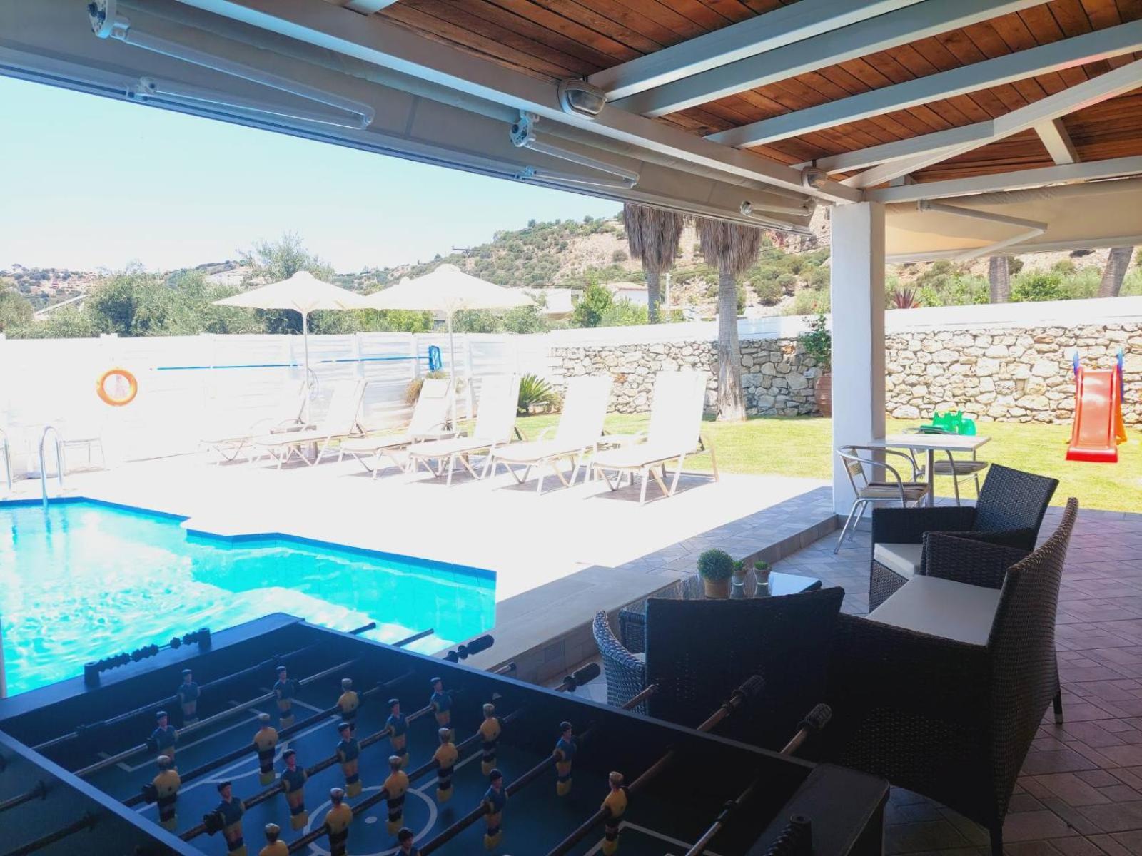 Villa Campos- Less Than 5-Min Walk To Kalivaki Beach Джорджополис Екстериор снимка